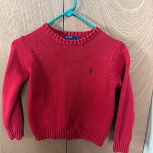 Polo by Ralph Lauren Red Kids Sweater
